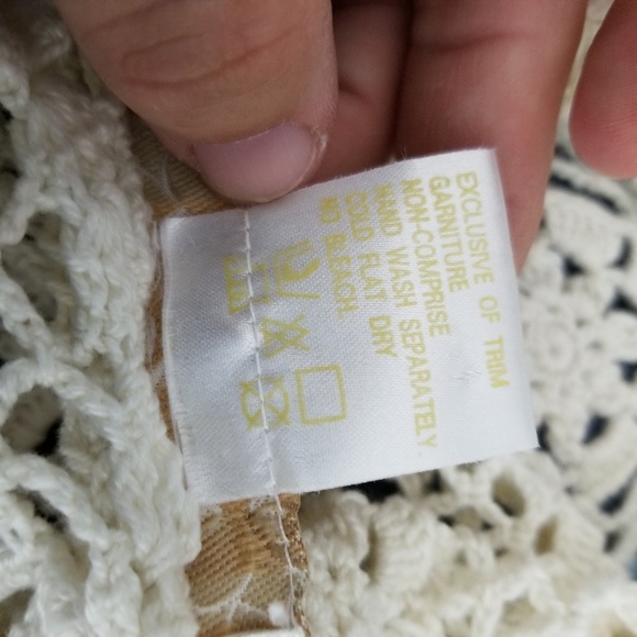 KROSHETTA | cream crocheted button up cardigan - Picture 5 of 6